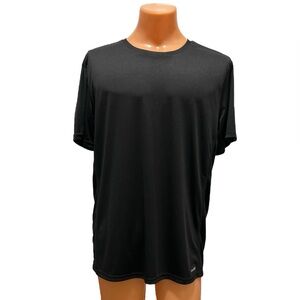Men's Tek Gear DryTek Moisture Wicking Tee Black Large NWOT Never washed or worn